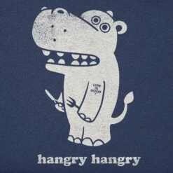 Men's Hangry Hangry Short Sleeve Tee -LIFE IS GOOD SHOP 168407 2
