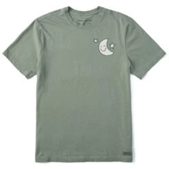 Men's Bert's Smile Moon Short Sleeve Crusher Tee 24 Men's Bert's Smile Moon Short Sleeve Crusher Tee -LIFE IS GOOD SHOP 169571 1