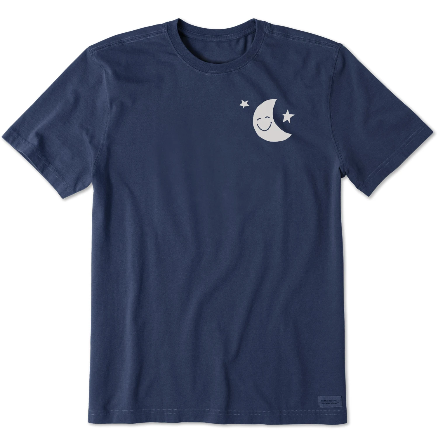 Men's Bert's Smile Moon Short Sleeve Crusher Tee 9 Men's Bert's Smile Moon Short Sleeve Crusher Tee - Image 9