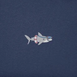 Women's Bert's Smile Shark Short Sleeve Crusher Boxy Tee -LIFE IS GOOD SHOP 169660 3 6129b410 f9f8 4afd 9c34 21204b763743