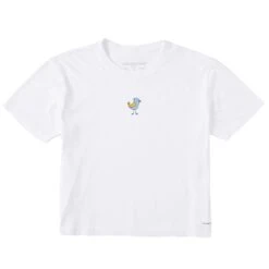 Women's Bert's Smile Bird Short Sleeve Crusher Boxy Tee -LIFE IS GOOD SHOP 169672 1
