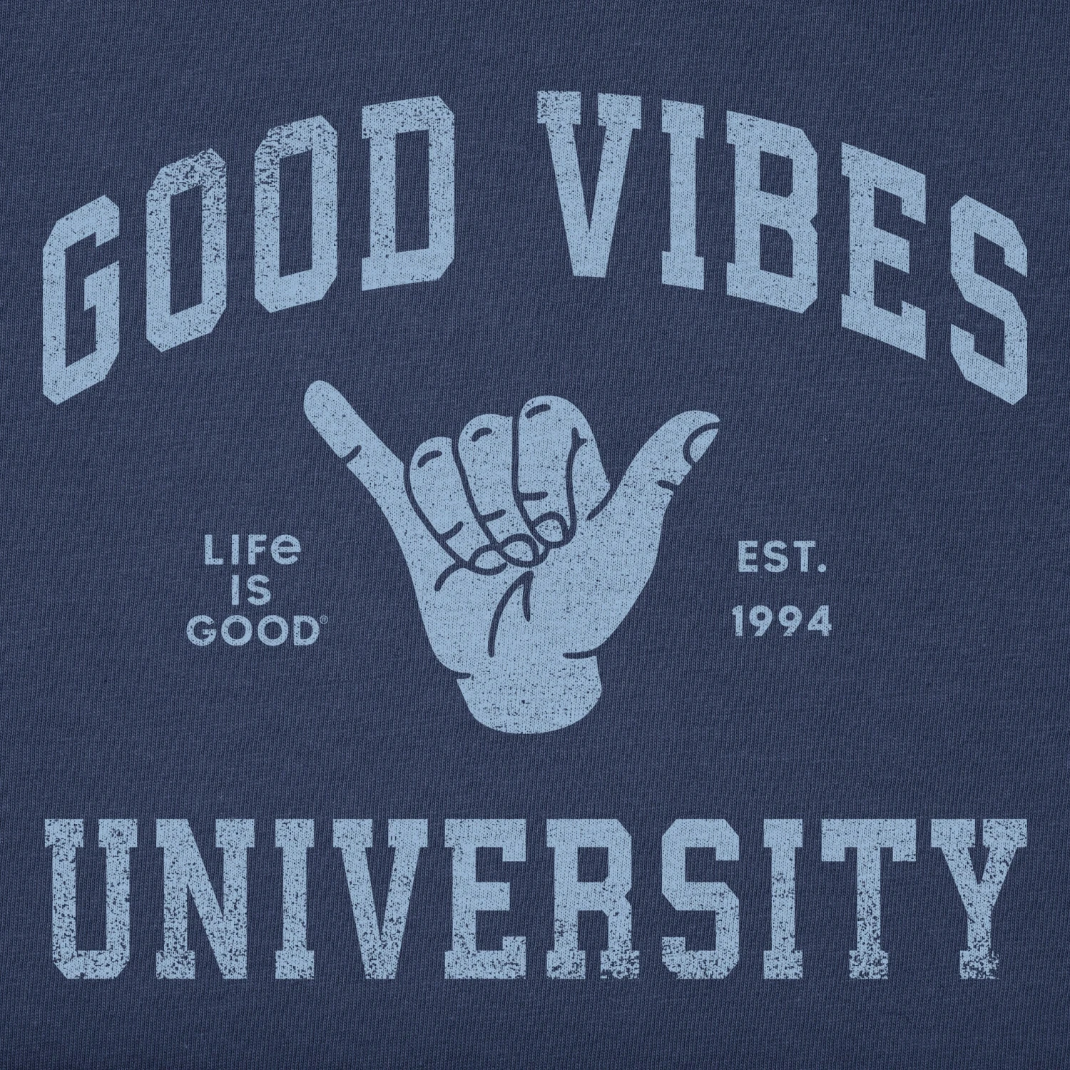 Men's Good Vibes University Short Sleeve Tee 2 Men's Good Vibes University Short Sleeve Tee - Image 2