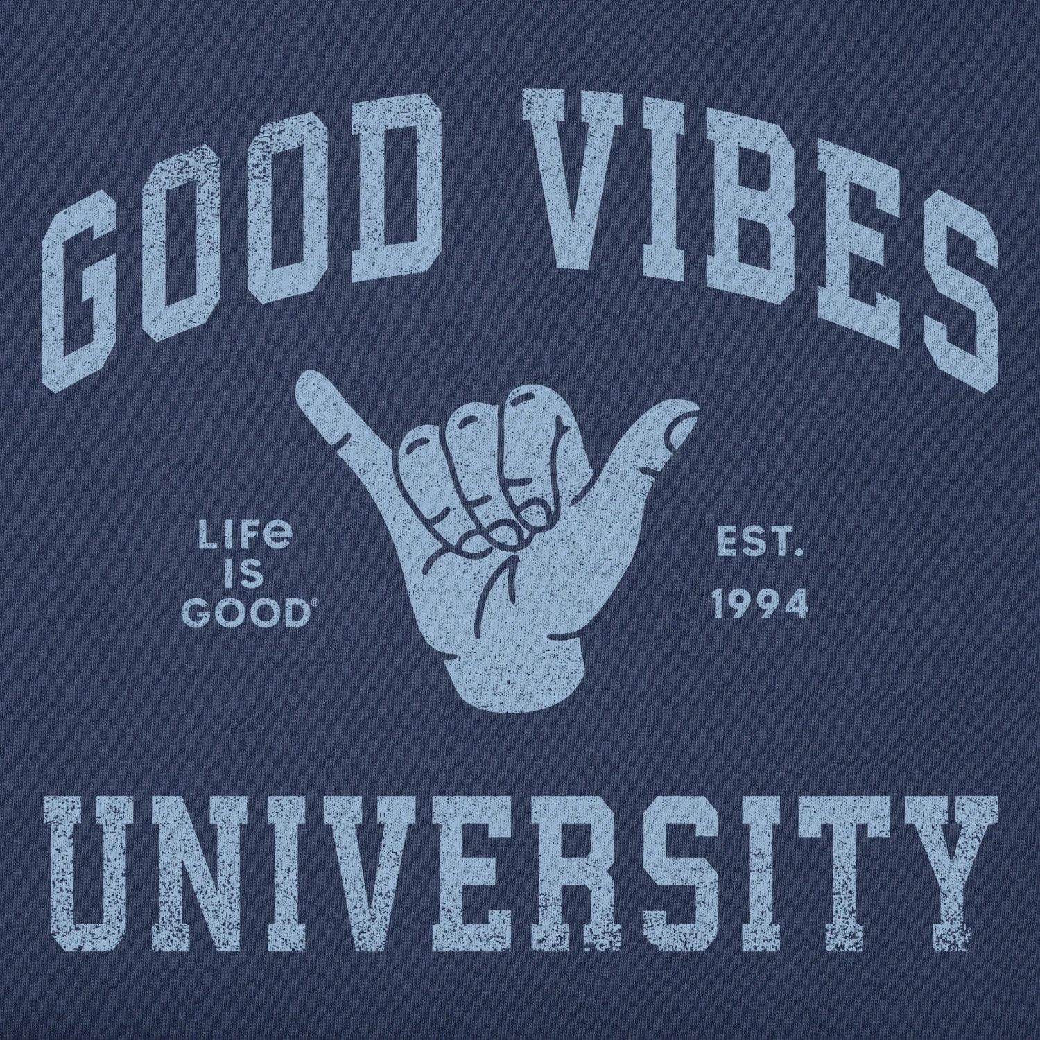 Men's Good Vibes University Short Sleeve Tee 4 Men's Good Vibes University Short Sleeve Tee - Image 4