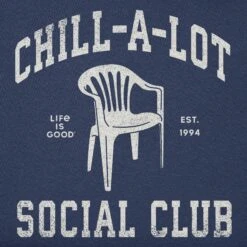 Men's Chill-a-lot Social Club Short Sleeve Tee -LIFE IS GOOD SHOP 170550 2