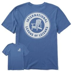 Men's International League Of Leisure Short Sleeve Tee