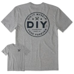 Men's DIY Badge Short Sleeve Tee -LIFE IS GOOD SHOP 171961 1