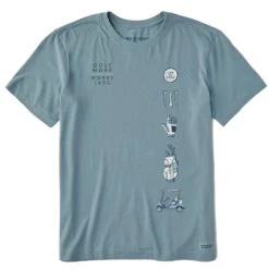 Men's Golf More Medley Short Sleeve Crusher Tee