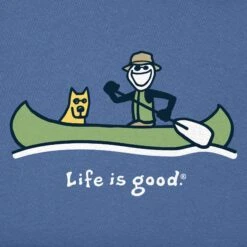 Men's Jake And Rocket Canoe Short Sleeve Tee 7 Men's Jake And Rocket Canoe Short Sleeve Tee -LIFE IS GOOD SHOP 172651 2