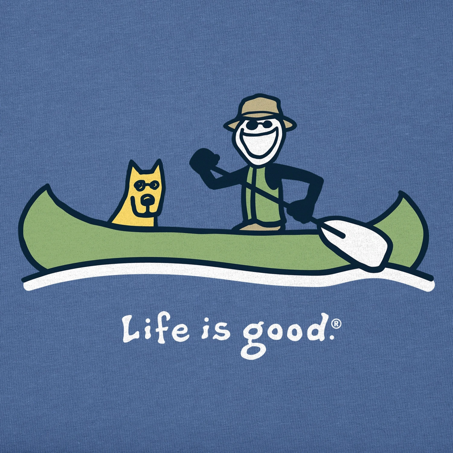 Men's Jake And Rocket Canoe Short Sleeve Tee 4 Men's Jake And Rocket Canoe Short Sleeve Tee - Image 4