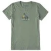 Women's Jake And Rocket Birding Short Sleeve Crusher Tee