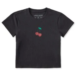 Women's Disco Cherries Crusher-LITE Shrunken Tee