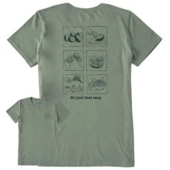 Women's Guacamole Short Sleeve Crusher Tee