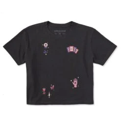 Women's Fortune Teller Short Sleeve Crusher Boxy Tee