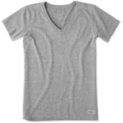 Women's Solid Short Sleeve Vee 32 Women's Solid Short Sleeve Vee -LIFE IS GOOD SHOP 54214 1