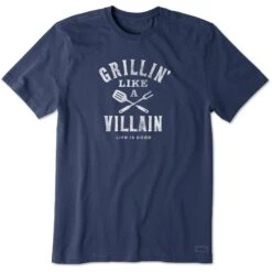 Men's Grillin' Like A Villain Short Sleeve Tee