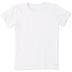 Women's Solid Short Sleeve Tee -LIFE IS GOOD SHOP 62594 1