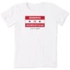 Women's Kindness Is Nonpartisan Short Sleeve Crusher Tee