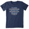 Women's Better Than You Could Imagine Short Sleeve Crusher Tee