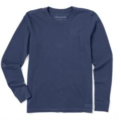 Women's Solid Long Sleeve Tee -LIFE IS GOOD SHOP 75950 1