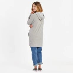 Women's Good Vibes Wordmark Beyond Hip French Terry Tunic -LIFE IS GOOD SHOP 77641 3