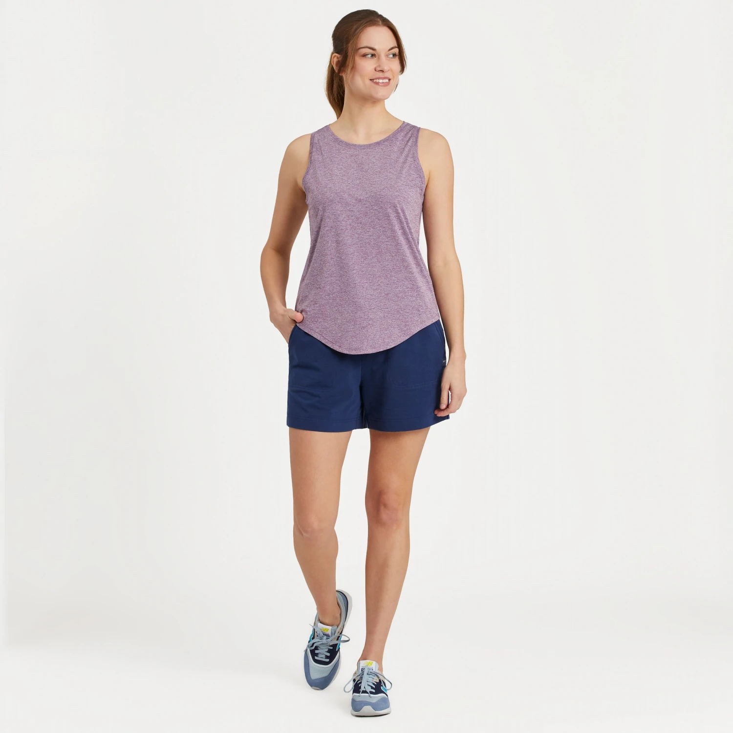 Women's Solid Active Tank 6 Women's Solid Active Tank - Image 6