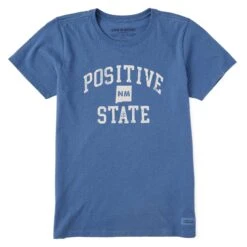 Women's Positive State New Mexico Short Sleeve Crusher Tee