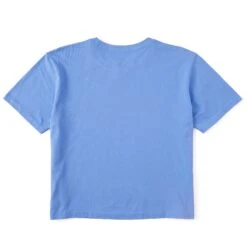 Women's Solid Short Sleeve Crusher Boxy Tee -LIFE IS GOOD SHOP 86071 4