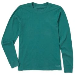 Women's Solid Long Sleeve Tee -LIFE IS GOOD SHOP 86962 1