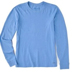 Women's Solid Long Sleeve Tee -LIFE IS GOOD SHOP 86964 1