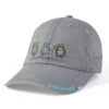 Adult Unisex Peace Turtles Sunwashed Chill Cap