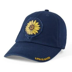Adult Unisex Just Add Water Sunflower Tattered Chill Cap