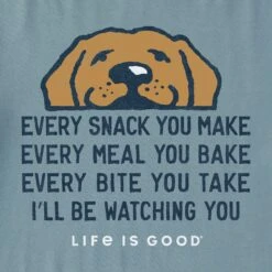 Men's I'll Be Watching You Long Sleeve Crusher Tee -LIFE IS GOOD SHOP 88713 2