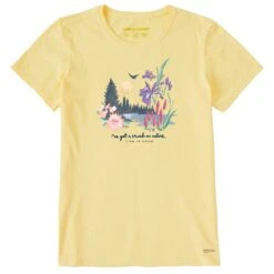 Women's Lakescape Crush On Nature Short Sleeve Tee -LIFE IS GOOD SHOP 89225 1