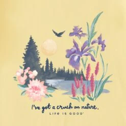 Women's Lakescape Crush On Nature Short Sleeve Tee -LIFE IS GOOD SHOP 89225 2 2d4ff9fc 48dc 461a bbc8 3326c4112313
