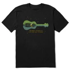 Men's Best Things Guitar Reflection Short Sleeve Tee -LIFE IS GOOD SHOP 92389 1 08e7745a 7223 43ac 85b4 0c1a974bfae5