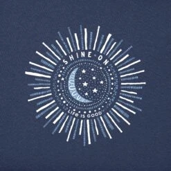 Women's Primal Moon And Sun Short Sleeve Vee -LIFE IS GOOD SHOP 93500 2 432b81a2 b456 48a3 8975 df7c05e6c30f