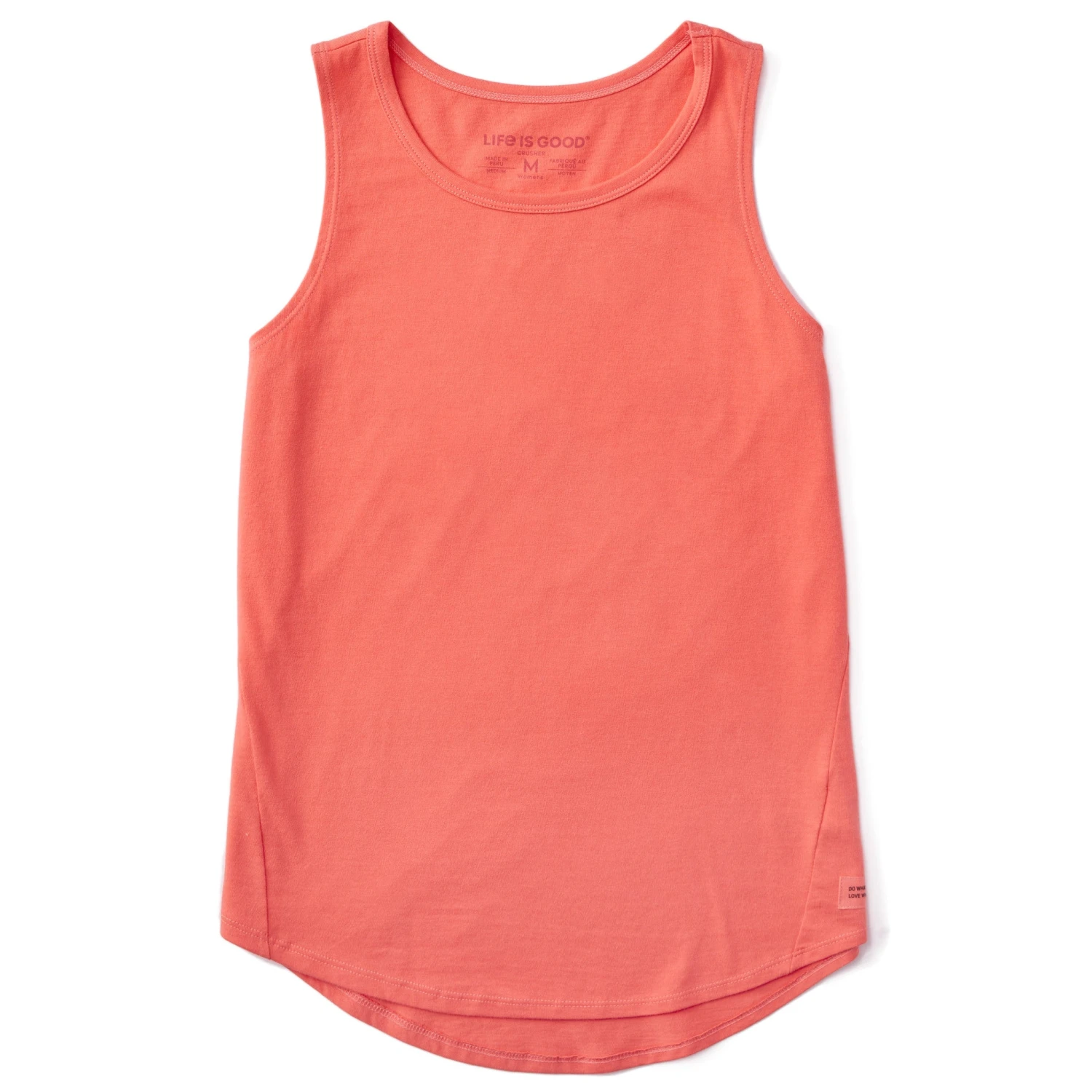 Women's Solid Sleeveless High-Low Crusher Tank 6 Women's Solid Sleeveless High-Low Crusher Tank - Image 6