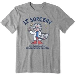 Men's IT Sorcery Short Sleeve Tee -LIFE IS GOOD SHOP 96461 1