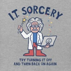 Men's IT Sorcery Short Sleeve Tee -LIFE IS GOOD SHOP 96461 2