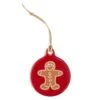 Adult Unisex Gingerbread Jake Holiday Ornament