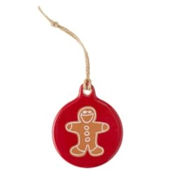 Adult Unisex Gingerbread Jake Holiday Ornament