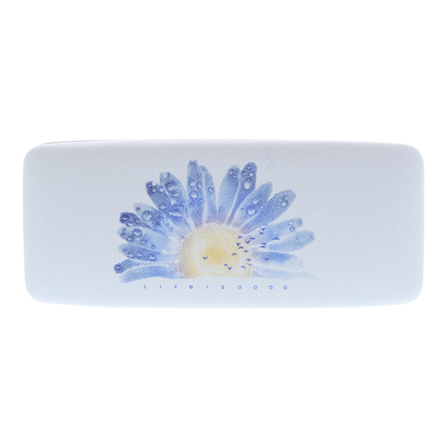 Watercolor Daisy Sunglass Case 1 Watercolor Daisy Sunglass Case
