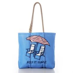 Keep It Simple Chairs Sea Bags Tote